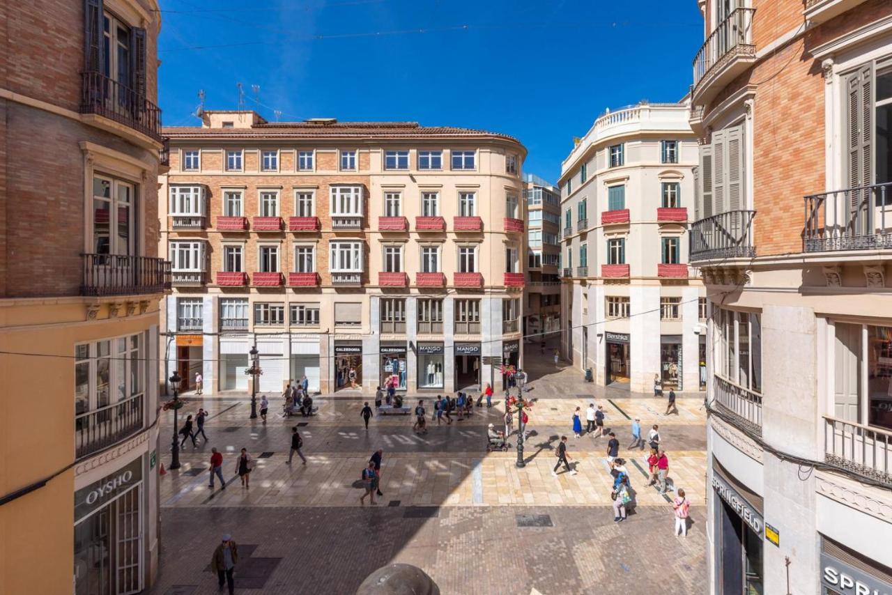 Vistas Panoramicas Calle Larios Málaga Exterior foto