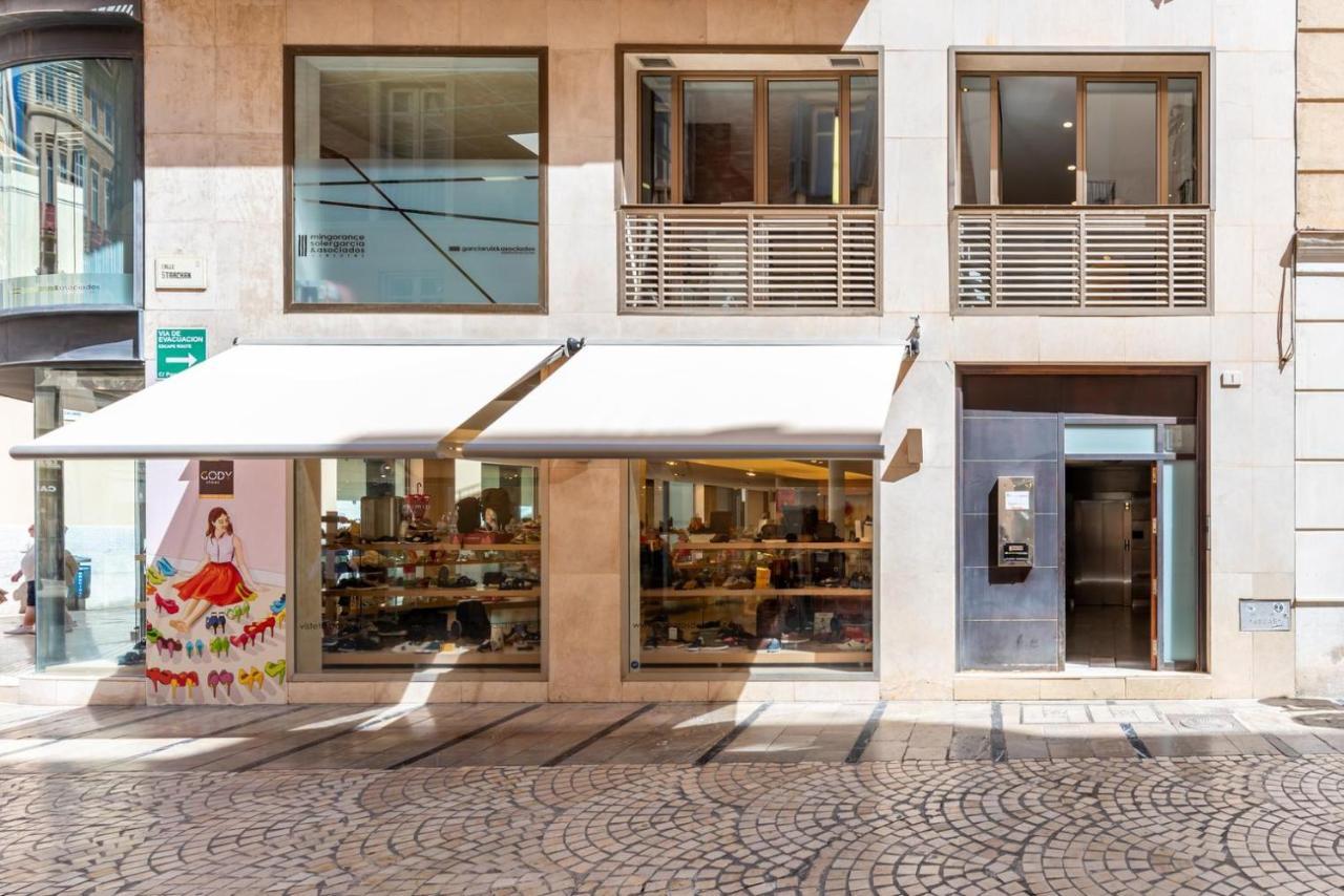 Vistas Panoramicas Calle Larios Málaga Exterior foto