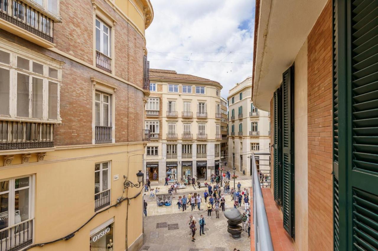 Vistas Panoramicas Calle Larios Málaga Exterior foto
